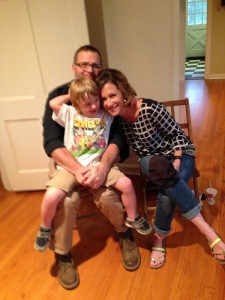 Jeff and Mandy Kenimer with their son Asher.